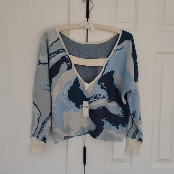 Daily Practice by Anthropologie Hazy Daze Sweater Size S - Picture 11 of 16